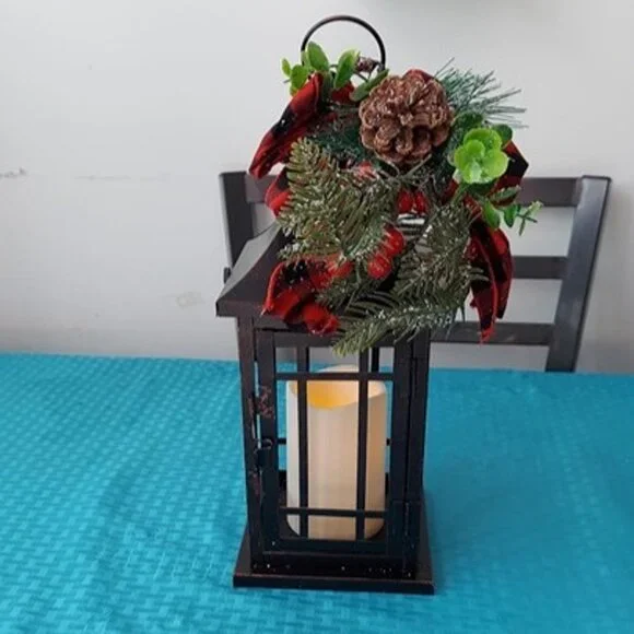 NEW  Christmas Decorations Indoor, Outdoor Christmas Led Lanterns Decorative - Picture 6 of 8